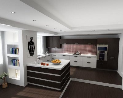 Дизайн кухни, зонирование пространства